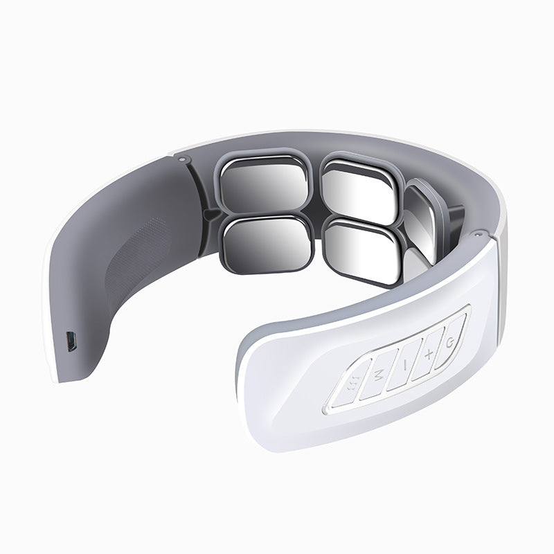 Portable Cervical Massager with Heat and Electrotherapy